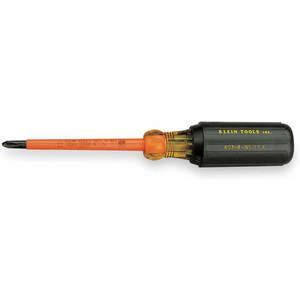 KLEIN TOOLS 603-4-INS Insulated Screwdriver, Phillips, Profilated, Size #2 x 4 | AB2NWR 1N056 / 85037-0