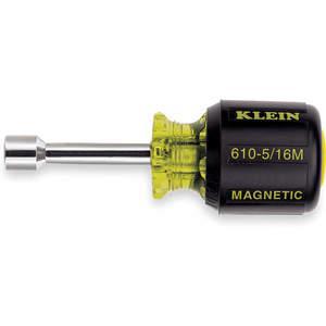KLEIN TOOLS 610-5/16M Magnetic Nut Driver, Size 5/16 Inch, Length 3-1/2 Inch | AC3CHL 2RKP6 / 65136-6