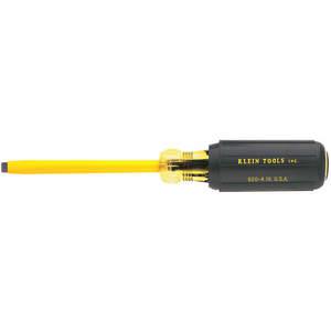 KLEIN TOOLS 620-3 Screwdriver, Cushion Grip, Coated Cabinet, Size 3/16 x 3 Inch | AB9HZZ 2DFY7 / 85100-1