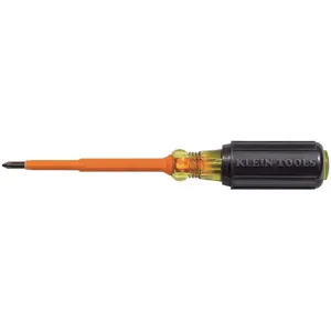 KLEIN TOOLS 633-4-INS Insulated Screwdriver, Phillips #1, Shank Length 7-3/4 Inch | AD6RCN 49C230 / 85333-3