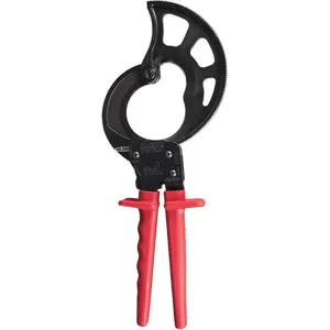 KLEIN TOOLS 63750 Ratchet Cable Cutter, Center Cut, 12-1/8 Inch Length | AB9JAK 2DGA9 / 63750-6