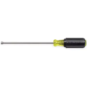 KLEIN TOOLS 646-3/16M Magnetic Nut Driver, Size 3/16 Inch, Length 9-3/4 Inch | AC3CHR 2RKR3 / 65209-7