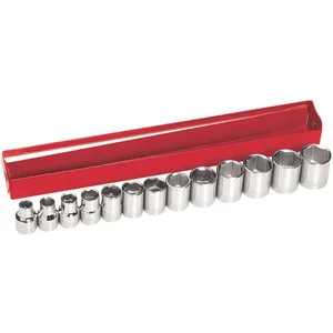 KLEIN TOOLS 65506 Drive Metric Socket Wrench Set, 13 Piece | AH9QPP 40Y452 / 65506-7