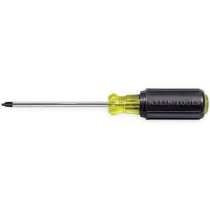 KLEIN TOOLS 660 Square Recess Screwdriver, #0 Tip, 7-3/4 Inch Length | AC3CHH 2RKP3 / 85160-5