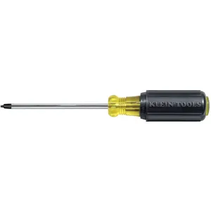 KLEIN TOOLS 665 Square Recess Screwdriver, Size #1 x 8 Inch | AD2BLW 3MJR1 / 85168-1