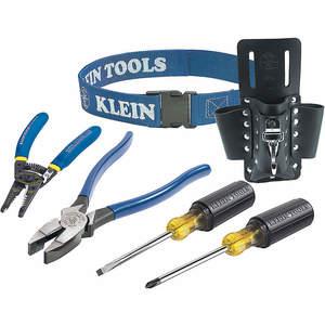 KLEIN TOOLS 80006 Electricians Tool Set, Trim out, 6 Piece | AA8VKH 1AHE6 / 80006-1