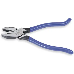 KLEIN TOOLS D2000-9ST Side Cut Plier, For Rebar, 9-1/4 Inch Length | AE4LRA 5LL71 / 70382-9