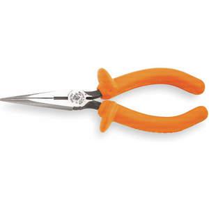 KLEIN TOOLS D203-6-INS Needle Nose Pliers 6-5/8 Inch Length, Serrated Jaw | AB2NWX 1N084 / 71017-9