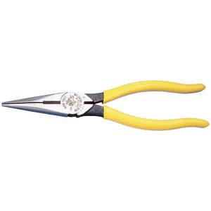 KLEIN TOOLS D203-8 Needle Nose Pliers, Size 8-7/16 x 2-5/16 Inch | AE3BZZ 5C564 / 71028-5