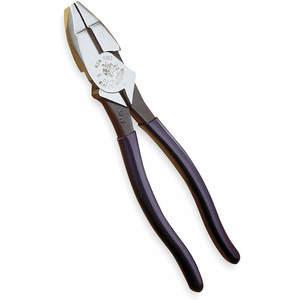 KLEIN TOOLS D213-9NE Linesman Pliers, Size 9-3/8 Inch, Dipped Handle | AD6RXA 4A837 / 70042-2