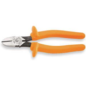 KLEIN TOOLS D220-7-INS Insulated Diagonal Cutter, 7-11/16 Inch Overall Length | AB2NXD 1N091 / 72031-4