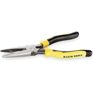 KLEIN TOOLS J203-8N Long Nose Plier, 8-9/16 Inch Length, 2-5/16 Inch Jaw Length | AD2AGF 3LY17 / 72112-0