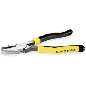 KLEIN TOOLS J213-9NECR Linesman Pliers, Size 9-1/2 Inch, Ergonomic Handle | AD2AGC 3LY14 / 72103-8