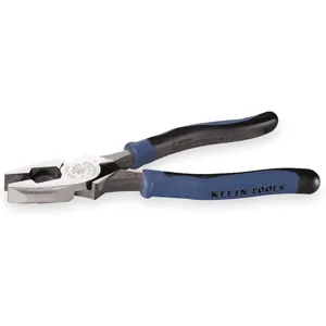 KLEIN TOOLS J213-9NETP Linesman Pliers, Size 9-1/2 Inch, Ergonomic Handle | AD2AGD 3LY15 / 72105-2