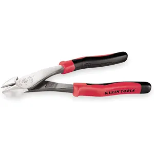 KLEIN TOOLS J248-8 Diagonal Cutter, 8-1/8 Inch Overall Length, 13/16 Inch Jaw Length, Red/Black | AD2AGJ 3LY20 / 72109-0