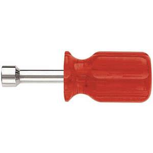 KLEIN TOOLS SS8 Stubby Nut Driver, 1-1/4 Inch Hollow Shaft, 1/4 Inch Size | AB9HVG 2DFD1 / 32624-0