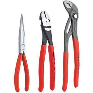 KNIPEX 00 20 08 US2 Water Pump Plier Set 8 10 8 Inch 3 Pc | AB9MHZ 2DYW6
