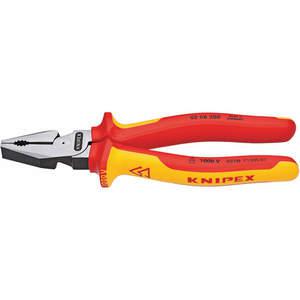 KNIPEX 02 08 200 SBA Insulated Linesman Pliers 8 In | AA2KTJ 10N818