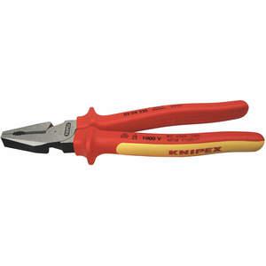 KNIPEX 02 08 225 US Insulated Linesman Pliers 9 In | AA2KTK 10N819