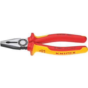 KNIPEX 03 08 200 SBA Insulated Linesman Pliers 8 In | AA2KTM 10N830