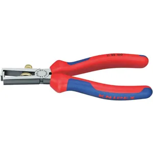 KNIPEX 11 02 160 Wire Stripper 7 Awg 6-3/8 In | AA2MTT 10U094