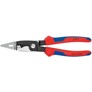 KNIPEX 13 82 8 Installation Pliers Ergonomic Handle | AH2ZLP 30WJ82