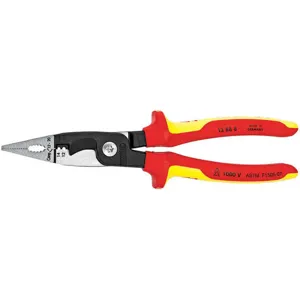 KNIPEX 13 88 8 US Installation Pliers Ergonomic Handle | AH2ZLQ 30WJ83