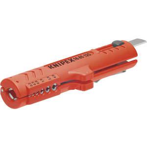 KNIPEX 16 85 125 SB Cable Stripper 5/16 To 33/64 Inch 4-3/8 In | AA2MUM 10U113
