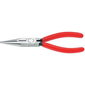 KNIPEX 25 01 160 Long Nose Plier 6-1/4 Inch Serrated | AH8JQH 38UT35