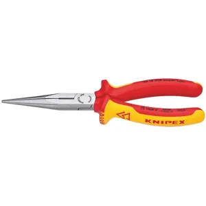 KNIPEX 26 18 200 SBA Needle Nose Pliers 8 3 Jaw | AB9MLA 2DZD1