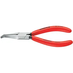 KNIPEX 32 31 135 Bent Long Nose Plier 5-5/16 Inch Smooth | AH8JQY 38UT51