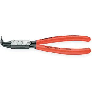 KNIPEX 44 21 J21 SBA Ret Ring Plier Internal 0.070 Tip 90 Deg | AC9TZU 3JXK7