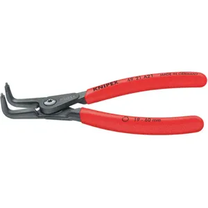 KNIPEX 49 21 A11 Circlip Pliers External Bent 0.05 Tip | AA2MMM 10T959