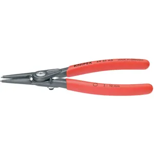 KNIPEX 49 31 A0 Circlip Pliers External Straight 0.035 Tip | AA2MMR 10T963