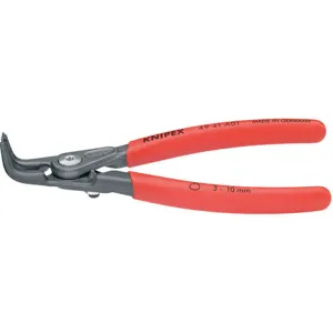 KNIPEX 49 41 A01 Circlip Pliers External Bent 0.035 Tip | AA2MMT 10T964