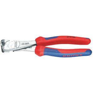 KNIPEX 67 05 140 End Cutting Pliers 5-1/2 Inch Length Red | AH8GYU 38TG85