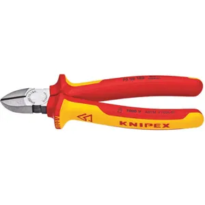 KNIPEX 70 08 180 SBA Diagonal Cutter 4-1/4 Inch Length | AA2MNP 10T986