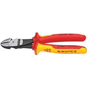 KNIPEX 74 08 200 SBA Insulated Diagonal Cutters 1-1/16 Inch Width | AB9MLG 2DZD7