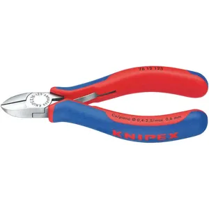 KNIPEX 76 12 125 Diagonal Cutters 5 Inch Length Comfort Grip | AH8GZC 38TG93