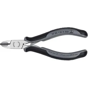 KNIPEX 77 02 135 H ESD Diagonal Cutting Pliers Ergonomic Handle | AF9ZBD 30WJ58