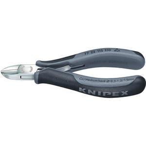 KNIPEX 77 22 115 ESD Diagonal Cutters No Bevel Round Nose | AH8JTK 38UT86
