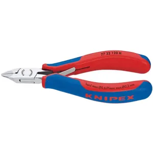 KNIPEX 77 32 120 H Diagonal Cutting Pliers Ergonomic Handle | AF9ZBE 30WJ59