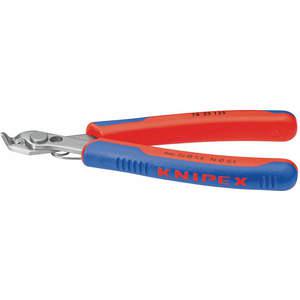 KNIPEX 78 23 125 Electronic Pliers Stainless Steel Angled | AE3AVH 5AHC1