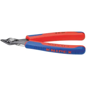 KNIPEX 78 81 125 Precision Nippers 5 In | AA2MPQ 10U016