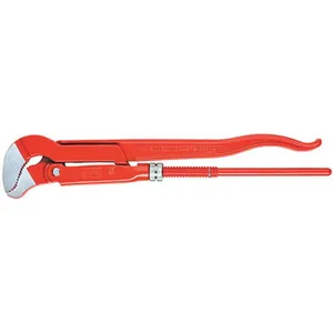 KNIPEX 83 30 010 Swedish Pipe Wrench 13 Inch I-Beam | AH8KLD 38VG10