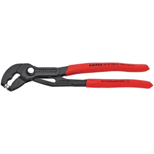 KNIPEX 85 51 250 A SBA Hose Clamp Plier, Chrome Vanadium Steel Construction | AH8GWE 38TG18