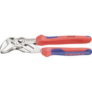 KNIPEX 86 05 180 Pliers Wrench Steel Comfort Grip 6 In | AA2MQP 10U040
