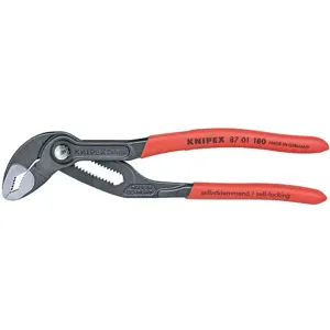 KNIPEX 87 01 180 SBA Water Pump Plier 7-1/4 Inch Button Ergo | AB9MJT 2DYY5