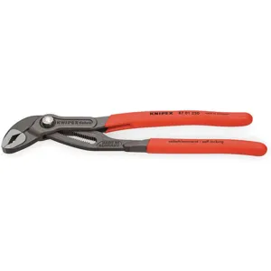 KNIPEX 87 01 250 SBA Water Pump Plier 10 Inch Button Plastic | AB9MJN 2DYY1