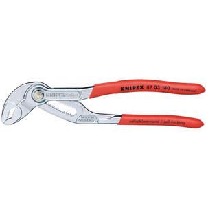 KNIPEX 87 03 180 Tongue and Groove Pliers Chrome 7-1/4 Inch Length | AH8JTR 38UT94